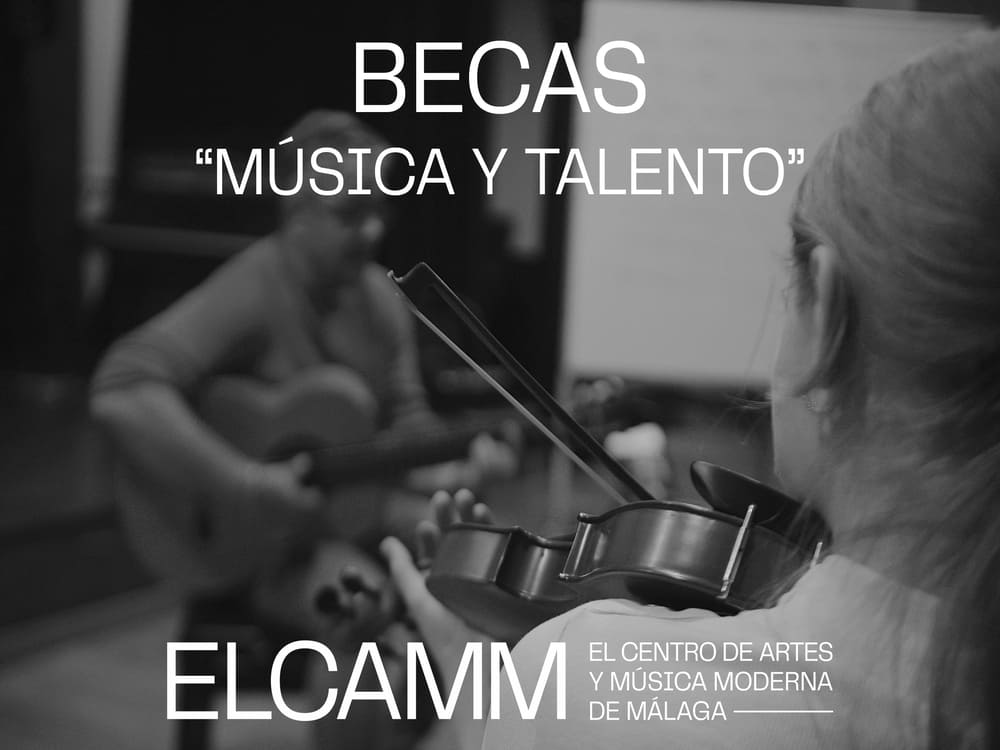 Becas para jóvenes en el Centro de Artes y Música Moderna de Málaga (ELCAMM)