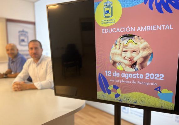 Talleres infantiles gratis sobre el medioambiente en las playas de Fuengirola (Málaga)