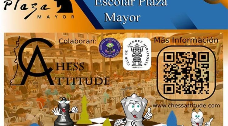 Torneo escolar de ajedrez para niños y niñas en CC Plaza Mayor