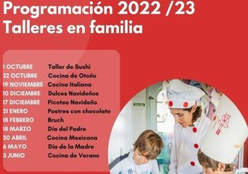 Talleres de cocina para niños, niñas y toda la familia con Cooking Málaga