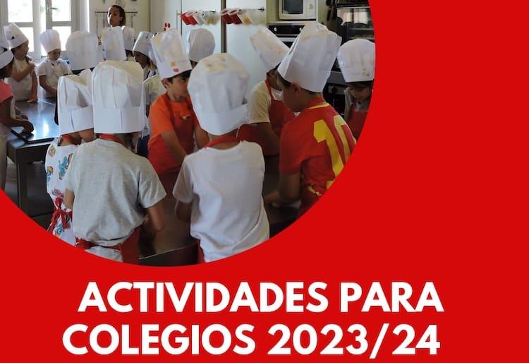 Visitas escolares con talleres de cocina para niños y niñas en Cooking Málaga
