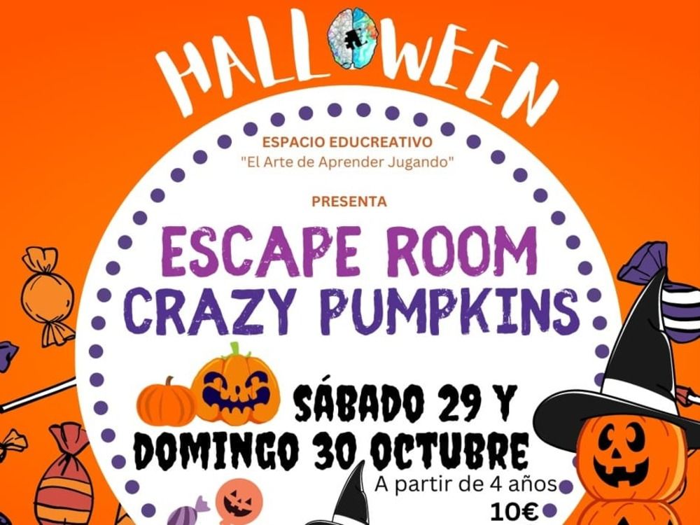 Actividades y escape room de Halloween para niños en Espacio Educreativo