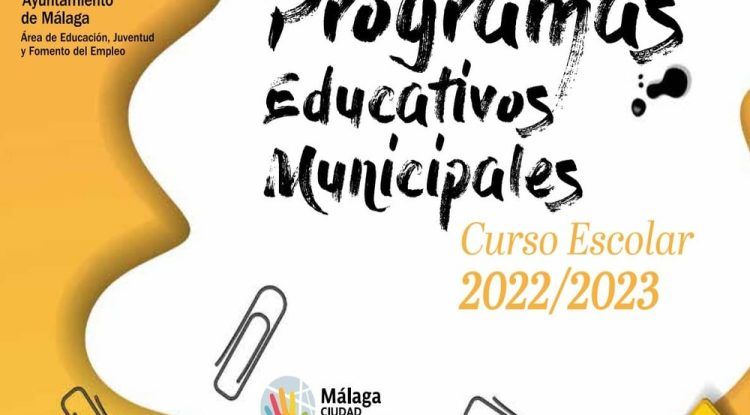 Programas educativos municipales para los centros escolares de Málaga curso 2022-2023