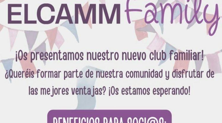 Club familiar en ELCAMM Málaga para conseguir descuentos en talleres, espectáculos y más