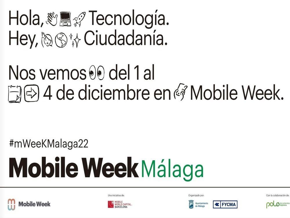 Mobile Week Málaga 2022: actividades…