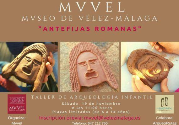 Taller de arqueología infantil gratis en el Museo de Vélez-Málaga