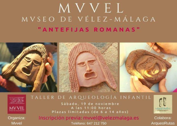 Taller de arqueología infantil gratis en el Museo de Vélez-Málaga