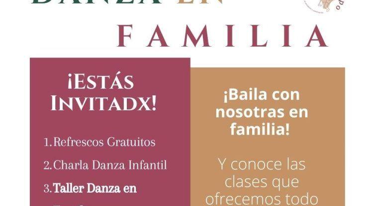 Evento gratis de danza en familia en el centro Contratiempo de Málaga