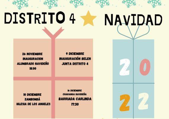 Actividades infantiles y familiares gratis de Navidad en el distrito Bailén-Miraflores de Málaga
