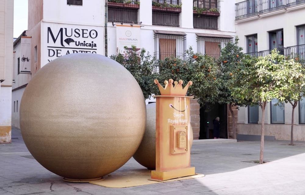 Reyes Magos gigantes y buzones reales para niños en Málaga 2023