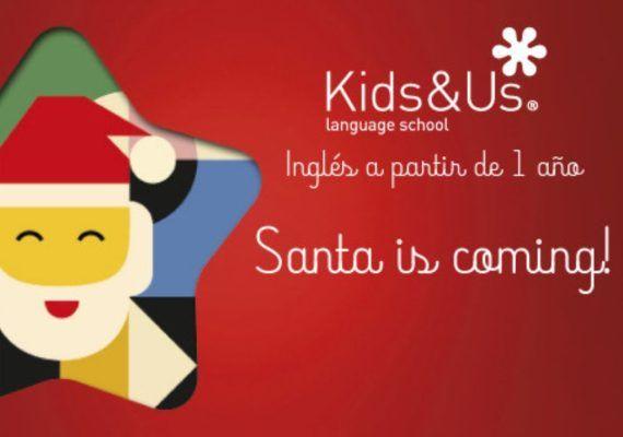 Visita de Santa Claus gratis para niños en Kids&Us Málaga y Torremolinos