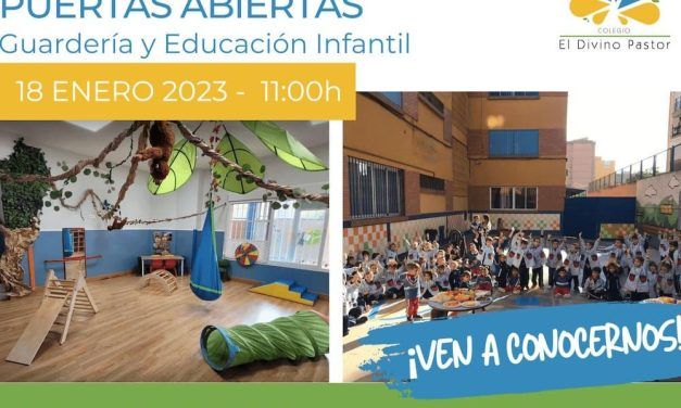 Jornada de Puertas Abiertas para familias en enero en el Colegio El Divino Pastor de Málaga