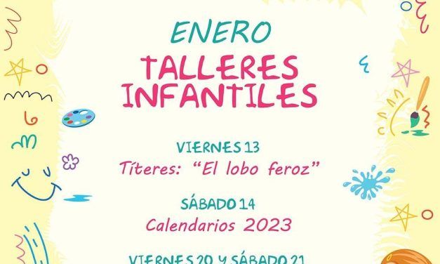 Talleres y teatro de títeres gratis para niños en enero en el CC Rosaleda Málaga