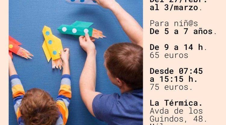 La Térmica Málaga acoge esta Semana Blanca un campamento creativo audiovisual para niños y niñas de 8 a 12 años producido por Minichaplin. Asimismo, se desarrollará también la ‘Loka Ludoteka‘ para peques de 5 a 7 años. Tendrán lugar el lunes 27 de febrero y miércoles 1, jueves 2 y viernes 3 de marzo de 2023