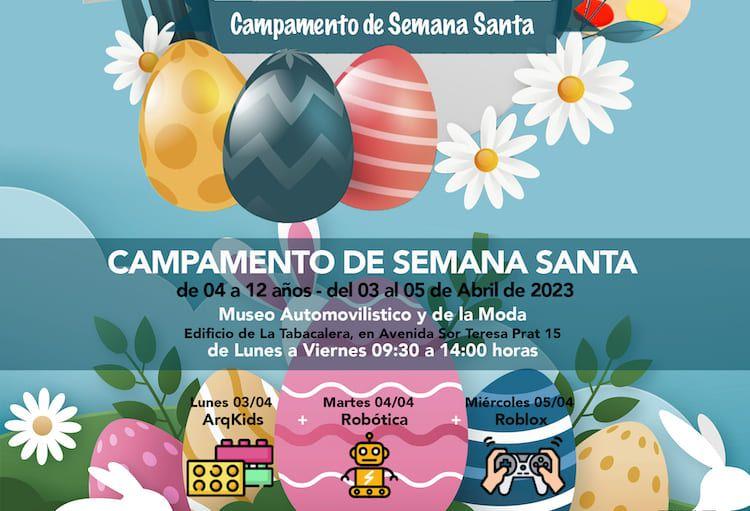 Campamento de Semana Santa para niños en el Museo Automovilístico y de la Moda de Málaga
