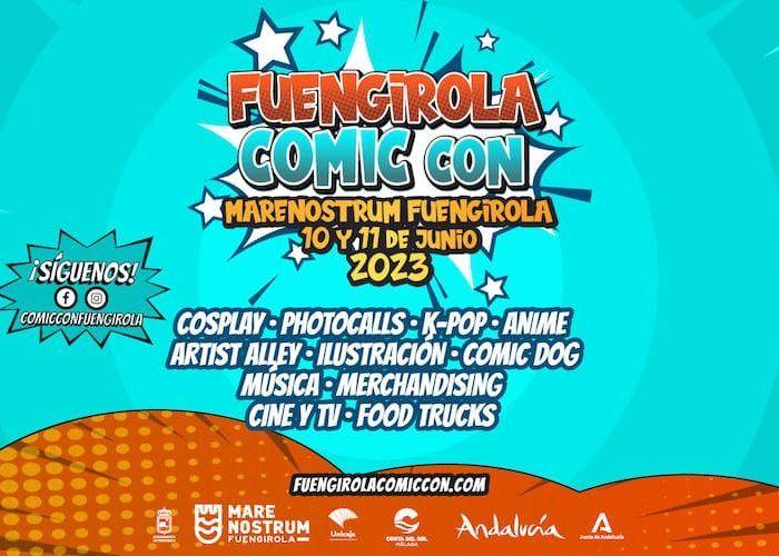 Cosplay, photocalls, K-pop, anime, música, gastronomía y cine se unirán en Marenostrum Fuengirola, durante los días 10 y 11 de junio, para dar protagonismo a los personajes de los cómics de ficción.