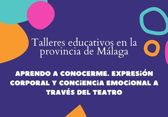 La Diputación de Málaga, a través de la Delegación de Educación y Juventud, organiza talleres de teatro y de fotografía con dispositivos móviles. Están orientados para niños y jóvenes de toda la provincia. Se celebrarán a solicitud de los colegios y ayuntamientos.