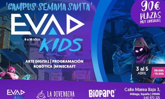 Campamento para niños y niñas esta Semana Santa en EVAD Kids