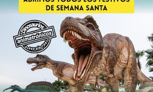 Exposición de dinosaurios y búsqueda de fósiles gratis esta Semana Santa en CC El Ingenio