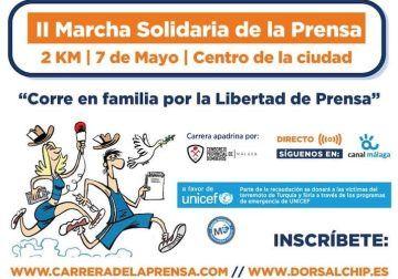 Marcha Solidaria de la Prensa en Málaga para que participe toda la familia