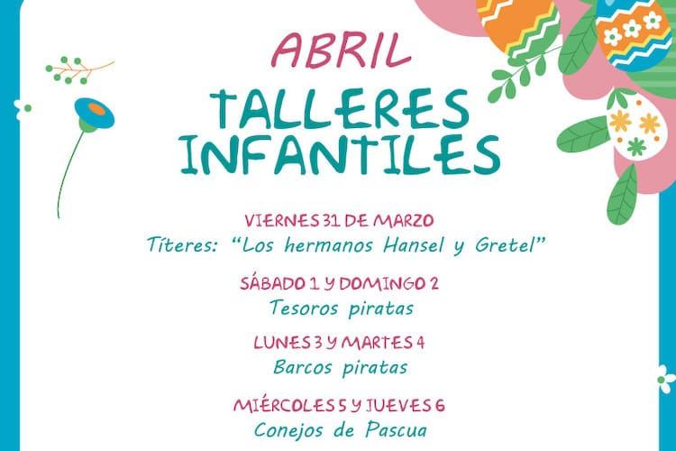 Talleres y teatro de títeres gratis para niños este mes de abril en el CC Rosaleda Málaga