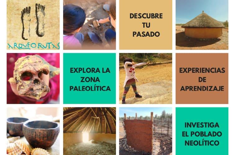 Visitas escolares al Parque de Arqueología Experiencial de ArqueoRutas en Antequera
