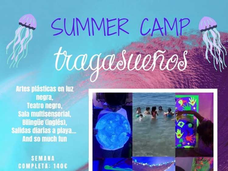 Campamento de verano bilingüe para niños en Tragasueños