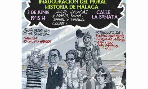 Viaja a través del tiempo con los niños con un mural de Idígoras en Teatinos, Málaga