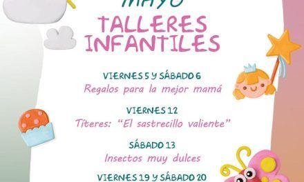 Talleres y teatro de títeres gratis para niños este mes de mayo en el CC Rosaleda Málaga