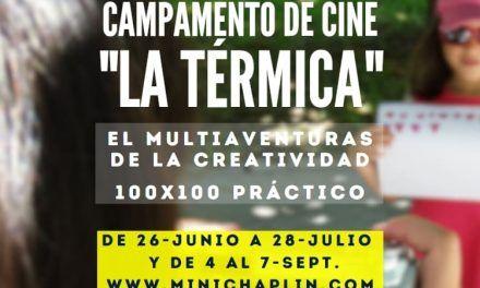 Campamento infantil de cine en Málaga con Minichaplin en La Térmica del 4 al 7 de septiembre