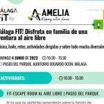 Actividad física gratis para niños y familias en el evento Málaga FIT