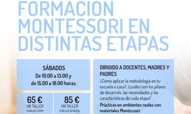 Talleres de formación para madres, padres y docentes en el centro Montessori de Málaga