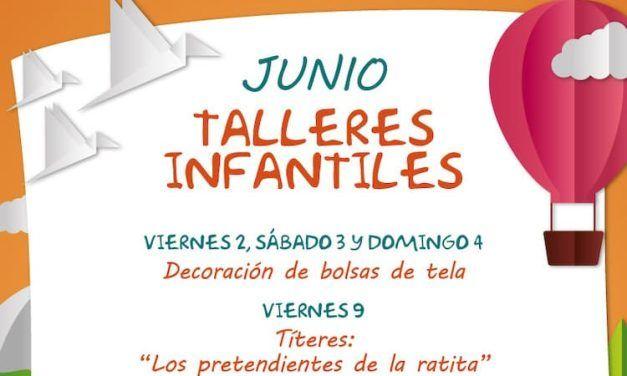 Talleres y teatro de títeres gratis para niños este mes de junio en el CC Rosaleda Málaga