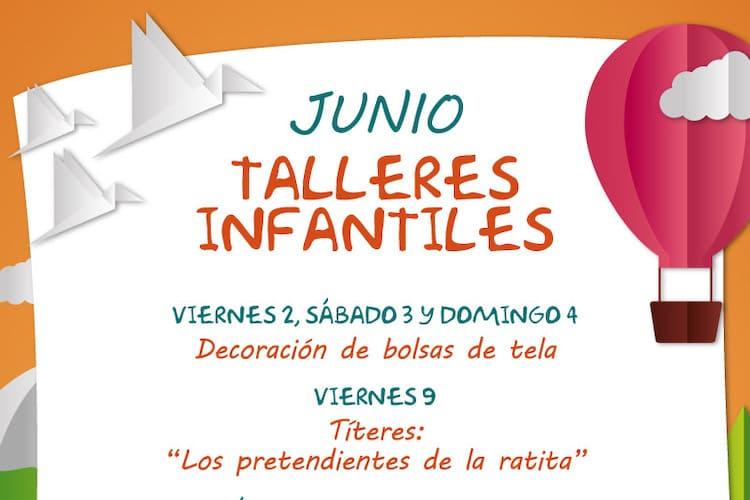 Talleres y teatro de títeres gratis para niños este mes de junio en el CC Rosaleda Málaga