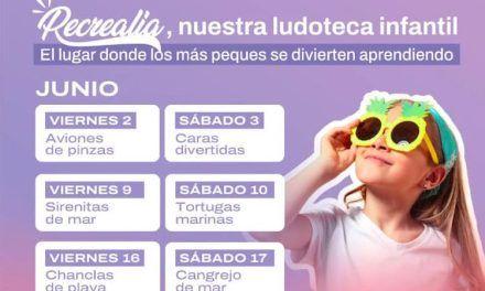 Actividades gratis en junio para niñas y niños en Recrealia, la ludoteca del CC Vialia Málaga
