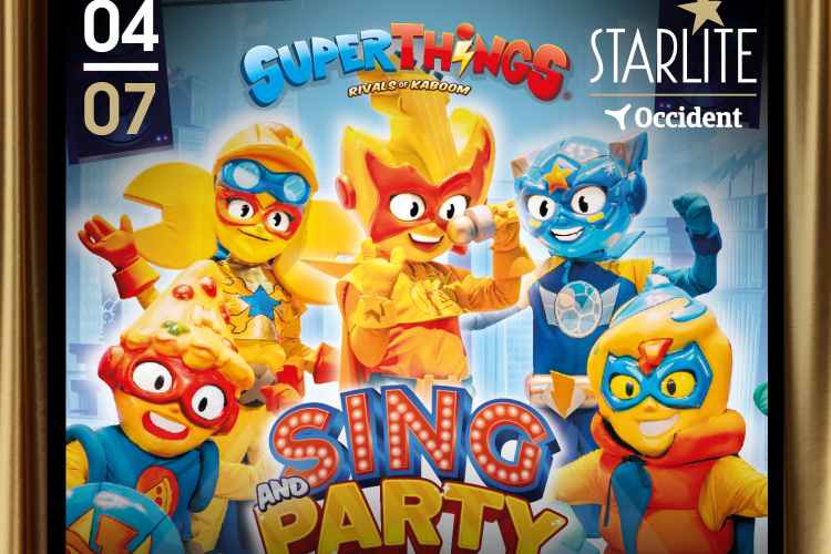 El espectáculo infantil de SuperThings llega a Starlite Occident en Marbella