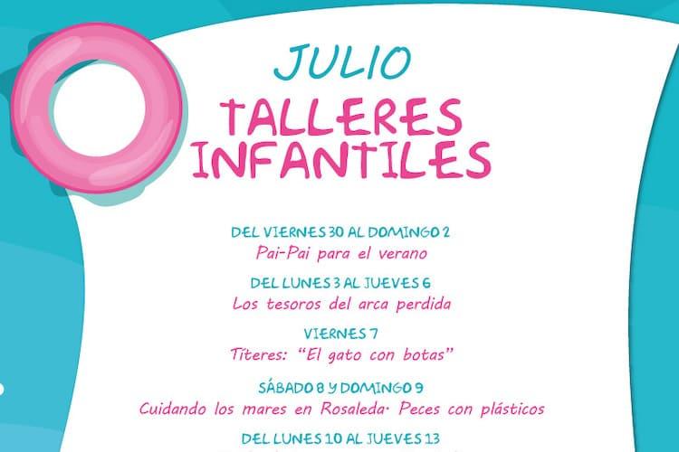 El Centro Comercial Rosaleda de Málaga tiene preparados para este mes de julio talleres y teatro de títeres gratis para niños y niñas. Los peques podrán disfrutar de diferentes actividades a lo largo del mes.