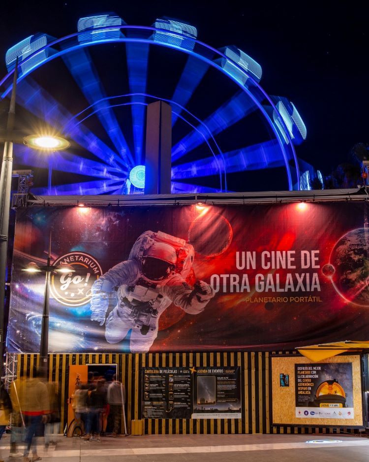 Planetarium Go vuelve a Málaga con películas para toda la familia