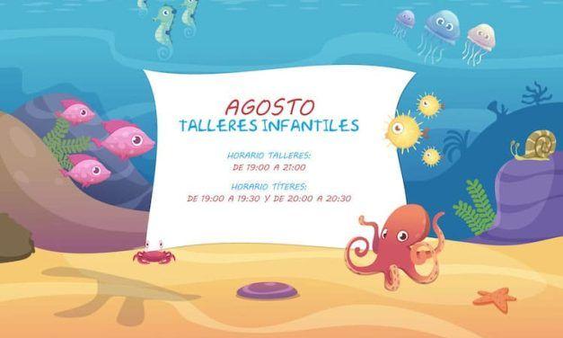Talleres y teatro de títeres gratis para niños durante agosto en el CC Rosaleda Málaga