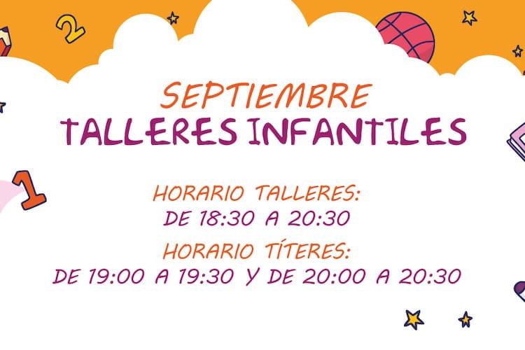 Talleres y teatro de títeres gratis para niños durante septiembre en el CC Rosaleda Málaga