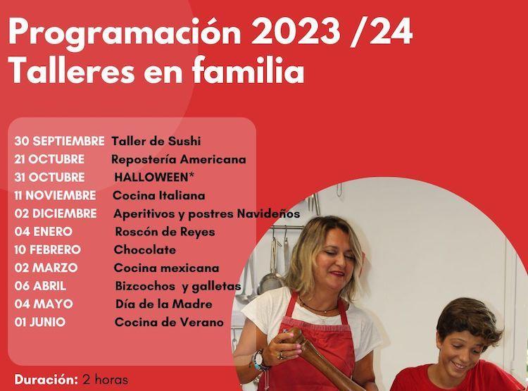 Talleres de cocina para niños, niñas y toda la familia con Cooking Málaga