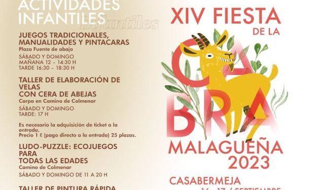 Actividades para niños en la XIV Fiesta de la Cabra Malagueña en Casabermeja