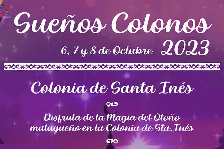 Este fin de semana se celebra la cuarta edición de ‘Los Sueños Colonos’ en La Colonia Santa Inés (Distrito Teatinos-Universidad de Málaga). Se ofrecerán hasta 40 actividades para todos los públicos desde el viernes 6 hasta el domingo 8 de octubre.