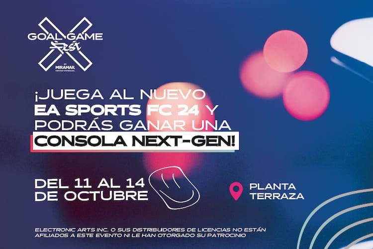 ▷ Goal Game Fest es la ocasión perfecta para que los amantes de los videojuegos compartan su pasión por EA Sports FC 24 en Miramar Fuengirola.