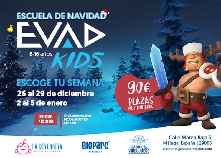 Campamento de Navidad EVAD Kids, el mejor regalo para los más peques
