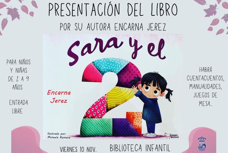 Cuentacuentos, manualidades, juegos de mesa y mucho más este viernes en Estepona para presentar el libro ‘Sara y el 2’