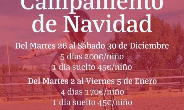 Campamento de Navidad para niños en Establo El Castillo en Mijas