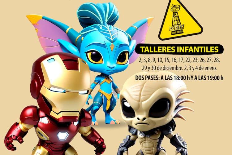 Exposición sobre cine de ciencia ficción y talleres para niños gratis en CC Rincón de la Victoria