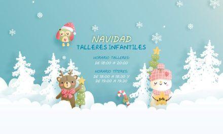 Talleres y teatro de títeres gratis para niños durante diciembre en el CC Rosaleda Málaga