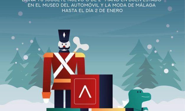 Recogida de juguetes solidaria en el Museo Automovilístico y de la Moda de Málaga